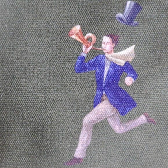 Henry Cotton’s Limited Edition Fox Hunt Canvas Pouch (Flawed) - Picture 6 of 16